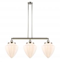 Innovations Lighting 213-PN-G661-12-LED - Bullet - 3 Light - 40 inch - Polished Nickel - Stem Hung - Adjustable Island Light