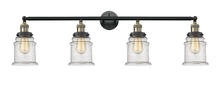 Innovations Lighting 215-BAB-G184-LED - Canton - 4 Light - 42 inch - Black Antique Brass - Adjustable Bath Vanity Light
