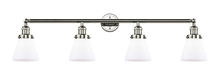 Innovations Lighting 215-PN-G61-LED - Cone - 4 Light - 42 inch - Polished Nickel - Adjustable Bath Vanity Light
