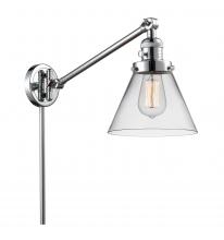 Innovations Lighting 237-PC-G42-LED - Cone - 1 Light - 8 inch - Polished Chrome -Adjustable Swing Arm