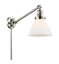 Innovations Lighting 237-PN-G41-LED - Cone - 1 Light - 8 inch - Polished Nickel -Adjustable Swing Arm