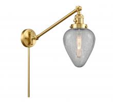Innovations Lighting 237-SG-G165-LED - Geneseo - 1 Light - 8 inch - Satin Gold -Adjustable Swing Arm