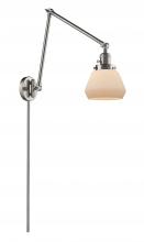 Innovations Lighting 238-SN-G171 - Fulton - 1 Light - 8 inch - Brushed Satin Nickel -Adjustable Swing Arm