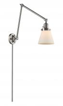 Innovations Lighting 238-SN-G61-LED - Cone - 1 Light - 8 inch - Brushed Satin Nickel -Adjustable Swing Arm