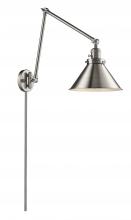 Innovations Lighting 238-SN-M10-LED - Briarcliff - 1 Light - 10 inch - Brushed Satin Nickel - Swing Arm