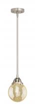 Innovations Lighting 288-1S-SN-G208-6 - Beacon - 1 Light - 6 inch - Brushed Satin Nickel - Cord hung - Mini Pendant