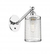 Innovations Lighting 317-1W-PC-M18-PC - Nestbrook - 1 Light - 5 inch - Polished Chrome - Adjustable Sconce