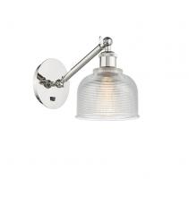 Innovations Lighting 317-1W-PN-G412 - Dayton - 1 Light - 6 inch - Polished Nickel - Adjustable Sconce