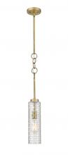 Innovations Lighting 380-1S-BB-G380-4CL - Wexford - 1 Light - 4 inch - Brushed Brass - Cord hung - Mini Pendant