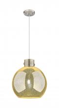 Innovations Lighting 410-1PM-SN-G410-14ME - Newton Sphere - 1 Light - 14 inch - Satin Nickel - Cord hung - Pendant