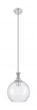 Innovations Lighting 415-1S-SN-G124-10 - Astor - 1 Light - 10 inch - Brushed Satin Nickel - Mini Pendant