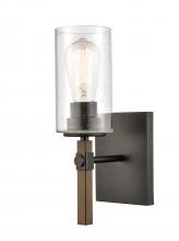 Innovations Lighting 445-1W-BK-SDY - Westlake - 1 Light - 5 inch - Matte Black - Bath Vanity Light