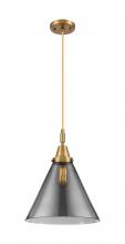 Innovations Lighting 447-1P-BB-G43-L - Cone - 1 Light - 12 inch - Brushed Brass - Mini Pendant