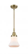 Innovations Lighting 447-1S-AB-G191 - Bellmont - 1 Light - 7 inch - Antique Brass - Mini Pendant