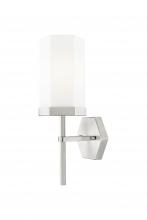 Innovations Lighting 463-1W-SN-G463-8WH - Blakeley - 1 Light - 5 inch - Satin Nickel - Sconce