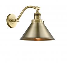 Innovations Lighting 515-1W-AB-M10-AB - Briarcliff - 1 Light - 10 inch - Antique Brass - Sconce