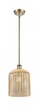 Innovations Lighting 516-1S-AB-G559-8ME - Bridal Veil - 1 Light - 5 inch - Antique Brass - Mini Pendant