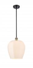 Innovations Lighting 516-1S-BAB-G461-12-LED - Norfolk - 1 Light - 12 inch - Black Antique Brass - Mini Pendant