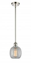 Innovations Lighting 516-1S-PN-G105-LED - Belfast - 1 Light - 6 inch - Polished Nickel - Mini Pendant