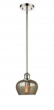 Innovations Lighting 516-1S-PN-G96-LED - Fenton - 1 Light - 7 inch - Polished Nickel - Mini Pendant