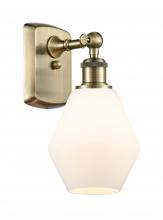 Innovations Lighting 516-1W-AB-G651-6 - Cindyrella - 1 Light - 6 inch - Antique Brass - Sconce