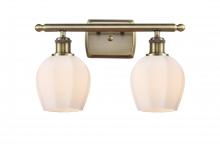 Innovations Lighting 516-2W-AB-G461-6 - Norfolk - 2 Light - 16 inch - Antique Brass - Bath Vanity Light