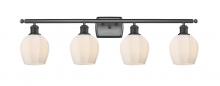 Innovations Lighting 516-4W-BK-G461-6-LED - Norfolk - 4 Light - 36 inch - Matte Black - Bath Vanity Light
