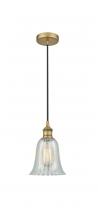 Innovations Lighting 616-1P-BB-G2811 - Hanover - 1 Light - 6 inch - Brushed Brass - Cord hung - Mini Pendant