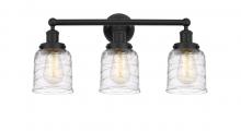 Innovations Lighting 616-3W-BK-G513 - Bell - 3 Light - 23 inch - Matte Black - Bath Vanity Light