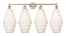 Innovations Lighting 616-4W-AB-G671-8 - Cascade - 4 Light - 35 inch - Antique Brass - Bath Vanity Light