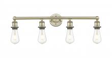 Innovations Lighting 616-4W-AB - Edison - 4 Light - 29 inch - Antique Brass - Bath Vanity Light