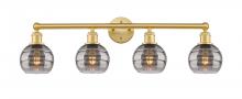 Innovations Lighting 616-4W-SG-G556-6SM - Rochester - 4 Light - 33 inch - Satin Gold - Bath Vanity Light