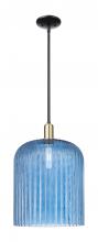 Innovations Lighting 716-1S-BAB-G559-12BL - Bridal Veil - 1 Light - 12 inch - Black Antique Brass - Mini Pendant
