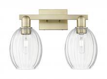 Innovations Lighting 716-2W-AB-G459-6CL - Preston - 2 Light - 16 inch - Antique Brass - Bath Vanity Light