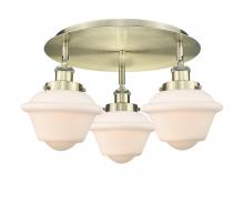 Innovations Lighting 916-3C-AB-G531 - Oxford - 3 Light - 19 inch - Antique Brass - Flush Mount