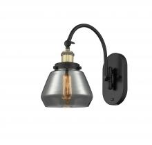 Innovations Lighting 918-1W-BAB-G173 - Fulton - 1 Light - 7 inch - Black Antique Brass - Adjustable Swing Arm