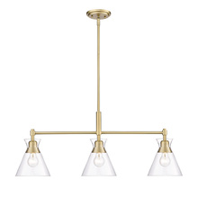 Golden 0511-LP BCB-CLR - Linear Pendant