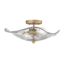 Golden 1140-SF MBS-HWG - 2 Light Semi-Flush