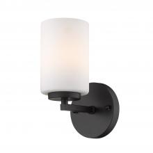 Golden 2243-BA1 BLK-OP - 1 Light Bath Vanity