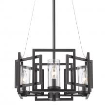 Golden 6068-4P BLK - 4 Light Pendant