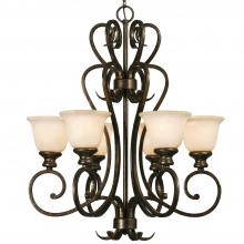 Golden 8106-6 CDB - 6 Light Chandelier