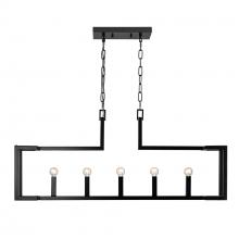 Golden 9020-LP BLK - Linear Pendant