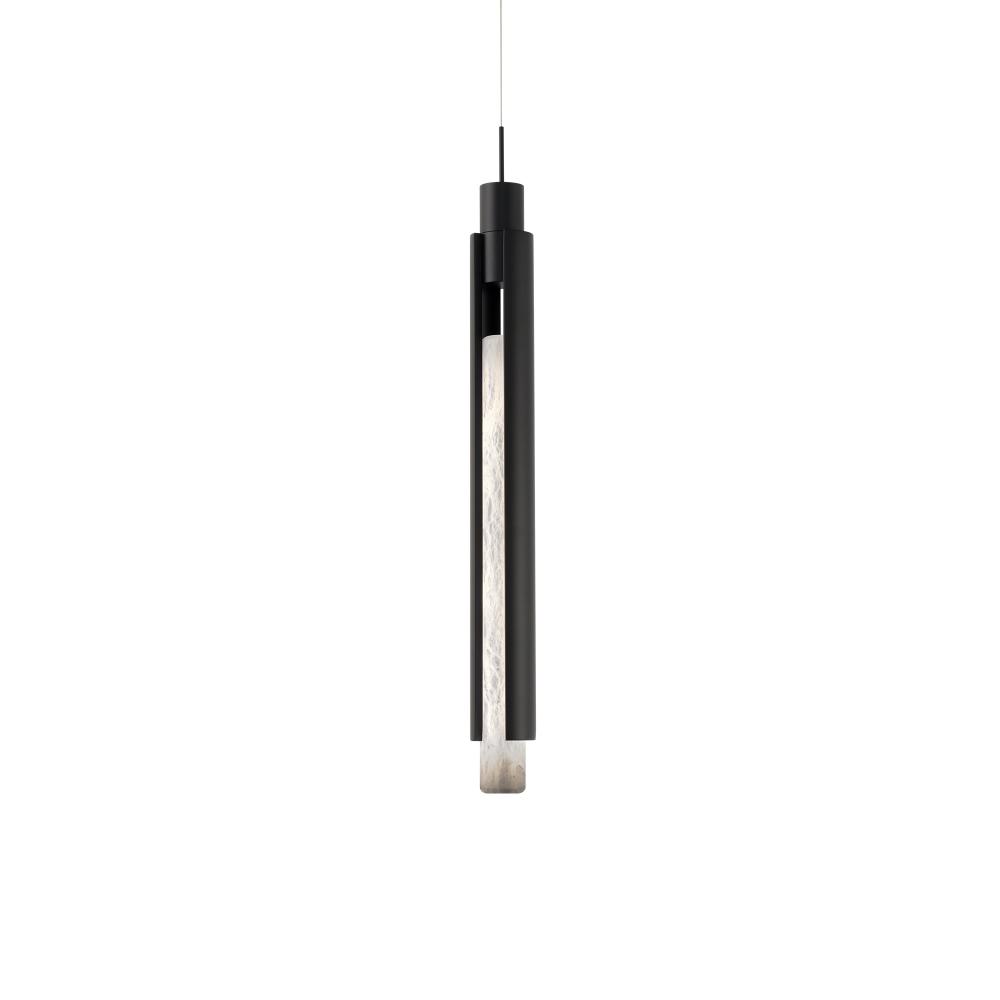 3" 3K-LED Saber Pendant - Black & Alabaster
