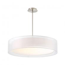 Modern Forms US Online PD-16830-BN - Metropolis Drum Pendant Light