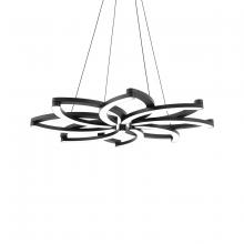 Modern Forms US Online PD-73032-BK - 32" 3K-LED Bloom Chandelier - Black