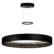 CWI Lighting 1040P32-101-O - Rosalina LED Chandelier With Matte Black Finish