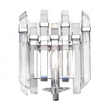 CWI Lighting 1065W8-1-601 - Henrietta 1 Light Wall Sconce With Chrome Finish