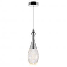 CWI Lighting 5110P5C-R - Dior LED Down Mini Pendant With Chrome Finish