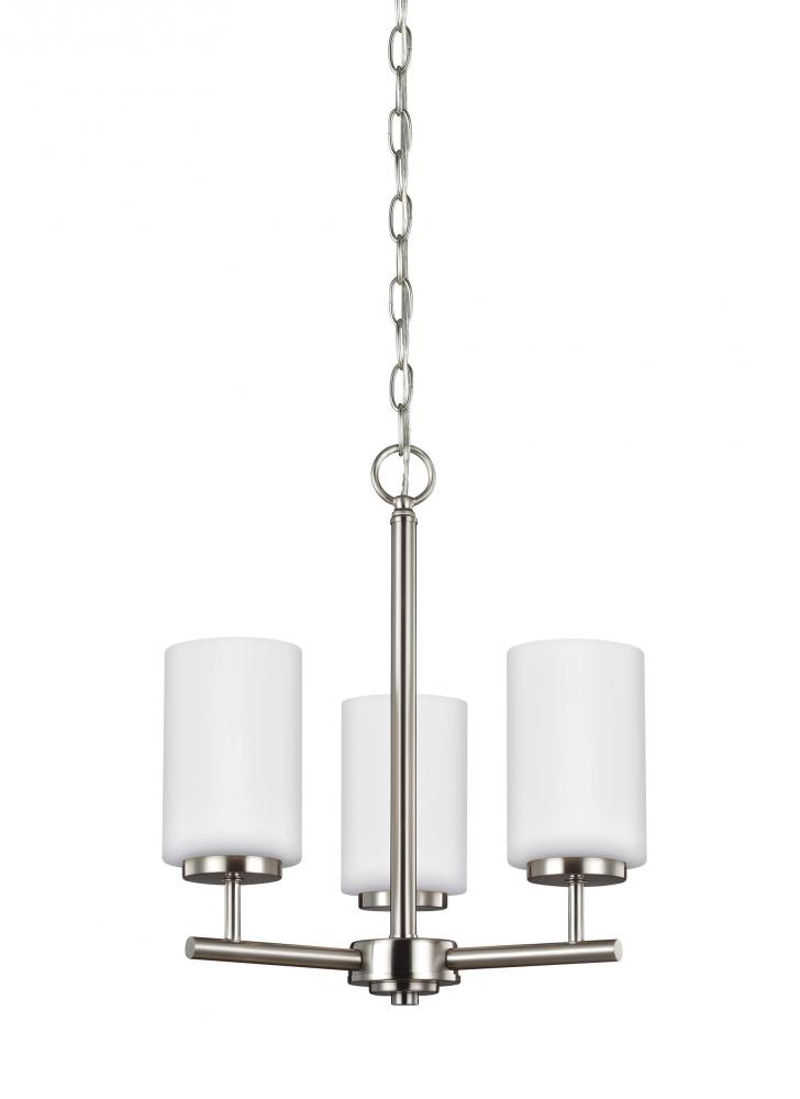 Oslo Three Light Chandelier