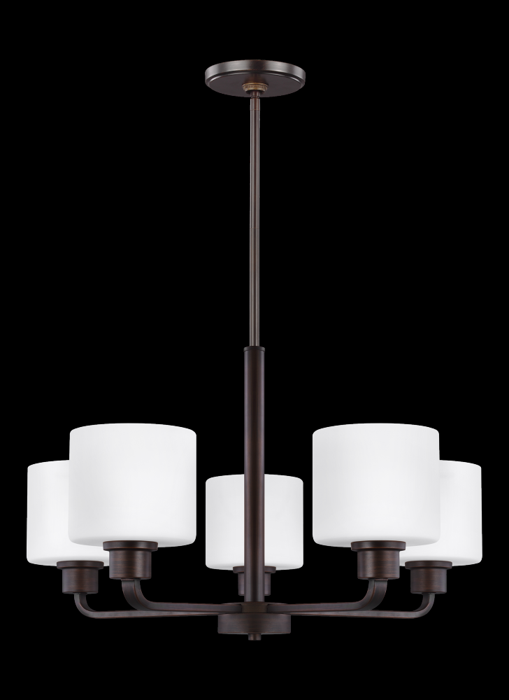 Canfield Five Light Chandelier
